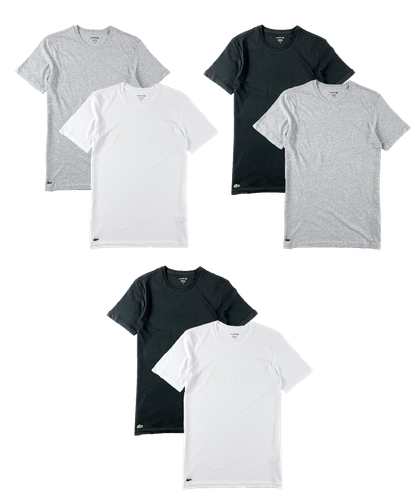 Lacoste Men's Crew Neck T-Shirts 2X 