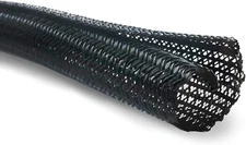 MGI Speedware Braided Split-Sleeve Wire Loom for High-Temperature Automotive Har