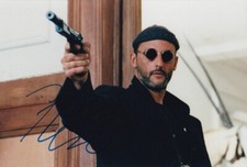 JEAN RENO signed Autogramm 20x30cm LEON in Person autograph COA