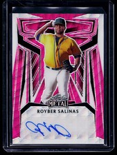 2022 Leaf Vivid #BA-RS2 Royber Salinas BA-RS2 Pink Wave /7