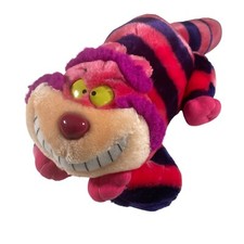 Vtg Disneyland At Disney World Cheshire Cat Plush Doll Alice In Wonderland