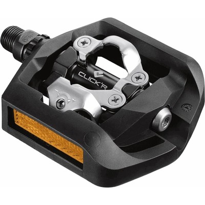 Shimano Pedale PD-T421 Dual Function schwarz mit Click'r Bindung für Trekking Fahrrad
