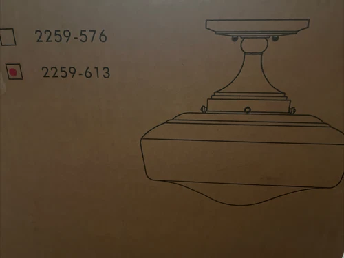 Minka Lavery 2259-613 - Polished Nickel - 1 Light Ceiling Fixture - 15.5" - NEW - Picture 2 of 3