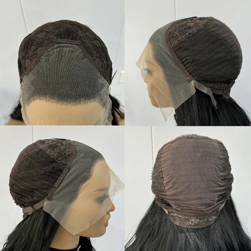 Brown Wig Body Wave Lace Front Wig Synthetic Hair Hairline Deep Wave Wig Cosplay - Bild 6 von 15