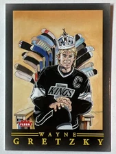 WAYNE GRETZKY 2022-23 Credentials FLEER PRO VISIONS Retro SP 22/23 UD Upper Deck