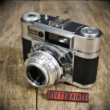 Braun Paxette 35mm Rangefinder Style Film Camera, F2.8 50mm Lens