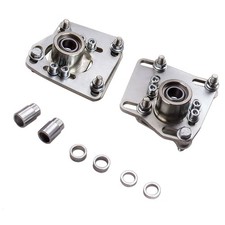 2x Adjustable Camber Plate Strut Mount For Ford Mustang 1994 1996 - 2004 V6 V8