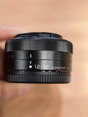 【新品】LUMIX G 12-32mm F3.5-F5.6 Panasonic Lumix G Vario 12-32mm f/3.5-5.6 Mega OIS ED Lens - Black