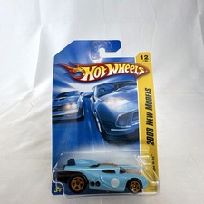Hot Wheels Prototype H-24 Le Mans Racer Blue Orange 2008 New Models 1:64 Diecast