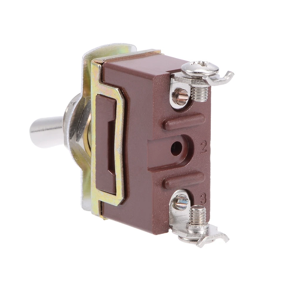SPST Rocker Toggle Switch Heavy-Duty 15A 250V 20A 125V 2P ON-OFF Switch 3pcs Foto 3 de 3