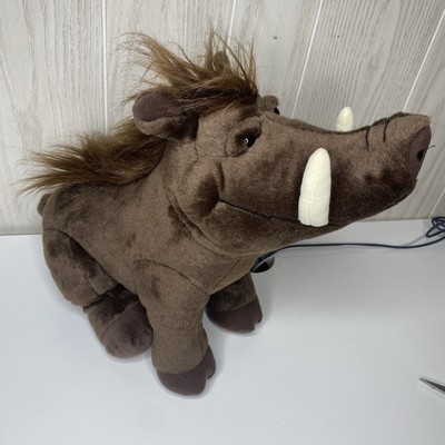 Build-A-Bear Pumbaa Plush Disney The Lion King Toy B.A.B Soft Toy Brown Boar 17''