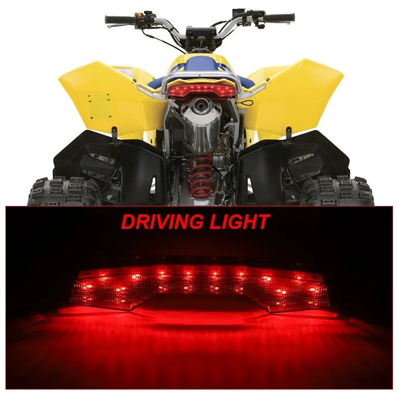 Luz de freno trasera LED DRL para Suzuki Quadracer 450 LTR450 2006-2009 2x4 Foto 4 de 4