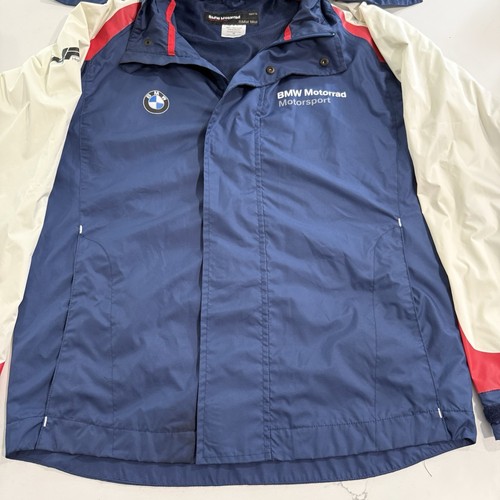 BMW MotorRad Full Zip Hooded Rain Jacket Size XS - Picture 2 of 14