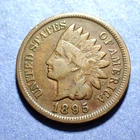 1895 Indian Cent  Fine