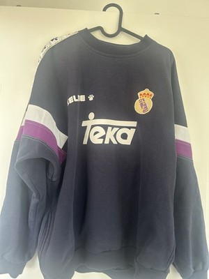 Real Madrid Sweatshirt Pullover Kelme Teka Gr. XL - Original