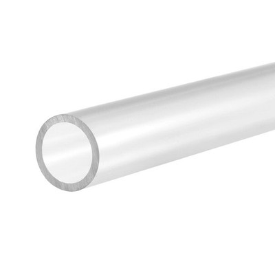 Rigid Round Pipe 20mm ID 25mm OD 0.3 m Transparent High Transparency