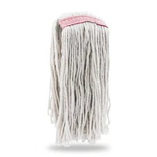 Heavy Duty All-Purpose Cut End Cotton and Polyester Blend Wet Mop Refill  