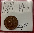 1904 Indian Head Cent (VF+) Very Fine Condition! ENN Coins