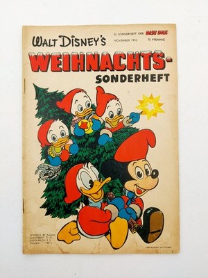 ORIGINAL WALT DISNEY MICKEY MOUSE 32. SPECIAL ISSUE 1955 - CHRISTMAS SPECIAL ISSUE