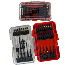 34pc Impact Bit Set, suitable for use with impact drivers & drills