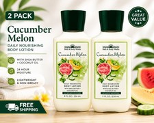 Bath and Body Works Cucumber Melon Body Lotion 2pk