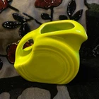 Vintage Fiesta Retired Color Chartreuse 5 OZ Mini Disk Pitcher