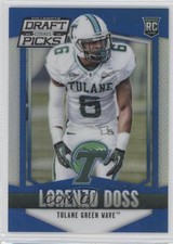 2015 Panini Prizm Collegiate Draft Picks Blue Prizm 56/75 Lorenzo Doss #213 m2c