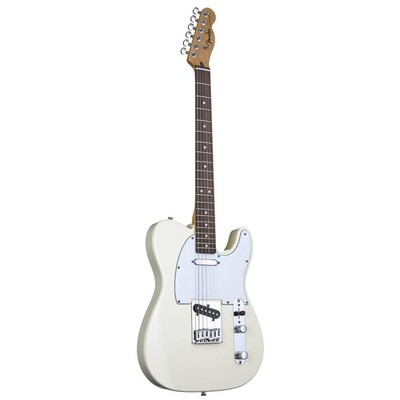Fender Standard Tele LRL Olympic White - E-Gitarre