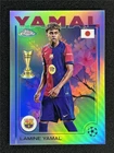 2025 Topps Chrome UEFA Japan Lamine Yamal #27 Cherry Blossom Case Hit SSP