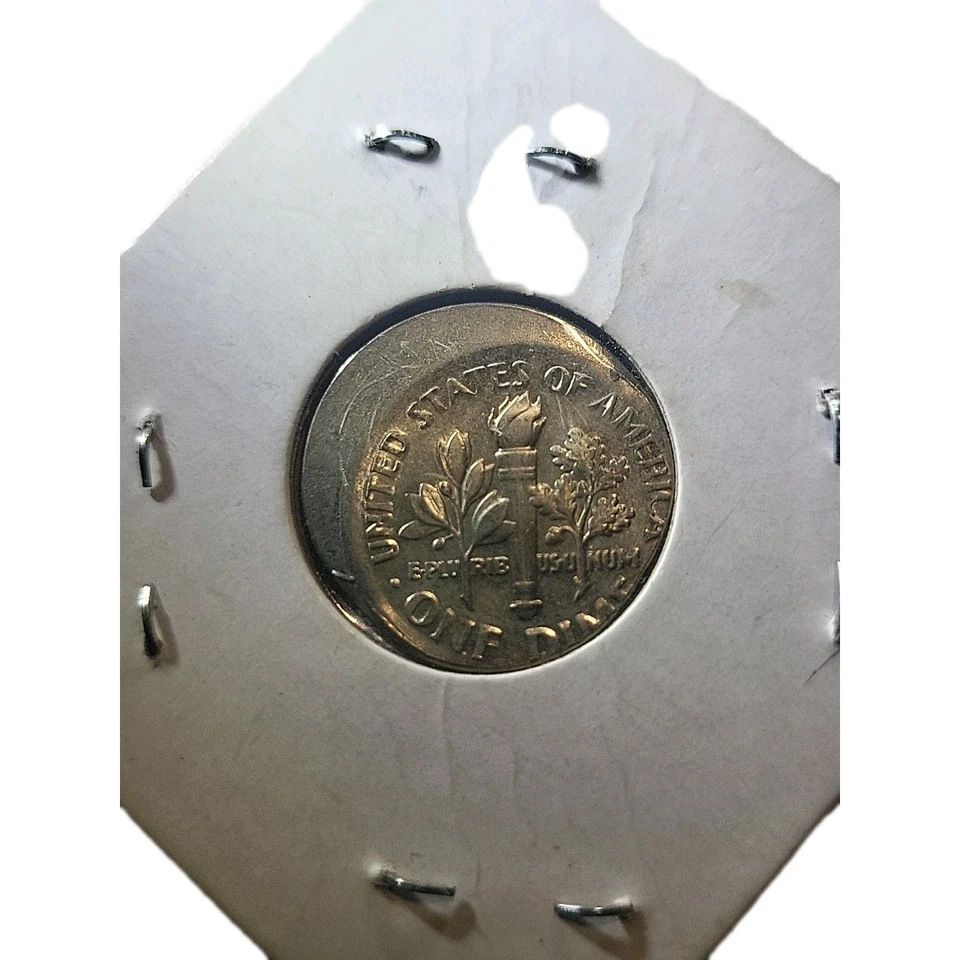 ROOSEVELT DIME 1999P OFF CENTER STRIKE! - Image 2 of 4