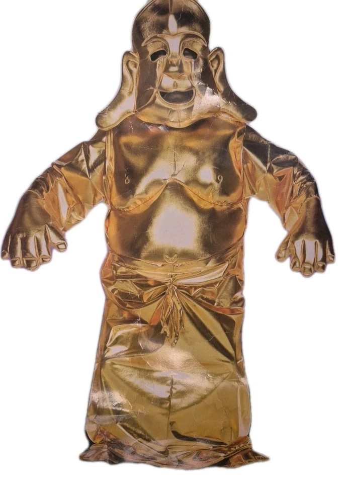 Disfraz de Halloween religioso ídolo tiki dios budista Buda dorado Budda NUEVO DIFÍCIL DE ENCONTRAR Foto 4 de 4