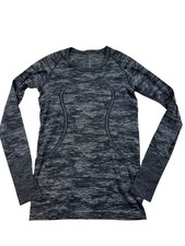 Gray Lululemon Long Sleeve Pullover Sweatshirt Running Women's Size 8