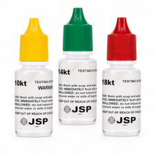 Gold Testing Solution Kit 10K 14K 18K Jewelry Scrap Test Made in USA