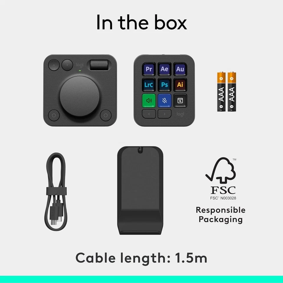 Logitech MX Creative Console - Graphite - image 2 of 4