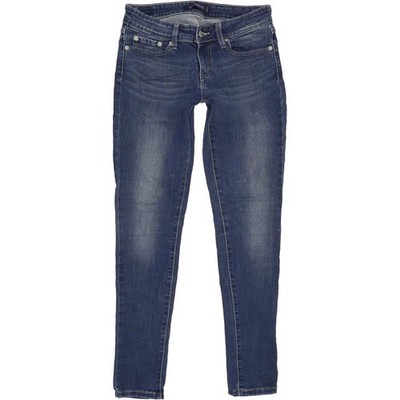 Levi's 535 Legging Damen Blau Skinny Slim Stretch Jeans W26 L29 (81098)