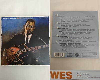 Wes Montgomery Movin' The Complete Verve Recordings 5 CD's & Book Lmt Ed #B1084