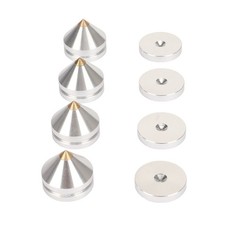 .4PCS Speaker Isolation Feet Pad Shock Absorption Amplifier Spike Isolation Feet
