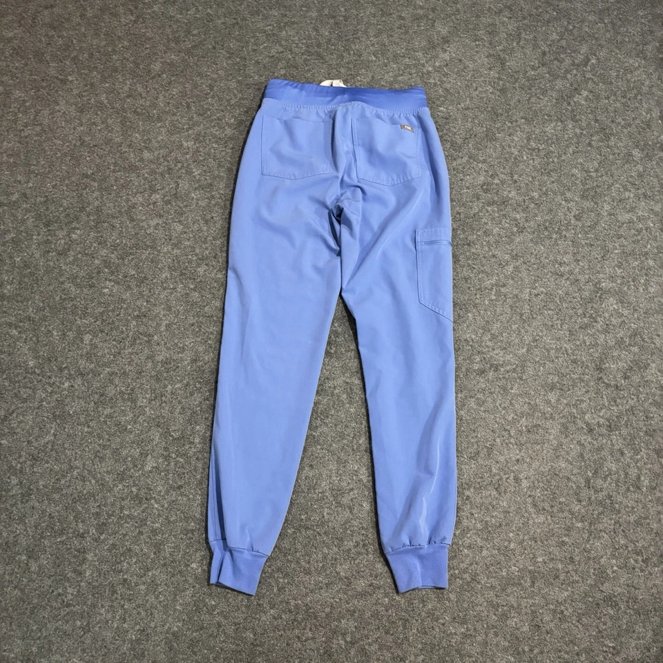 Figs Pants Zamora Jogger Scrub Women’s XXS Petite Technical Collection Blue - Image 2 of 4