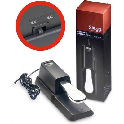 Sustain Pedal for E-Piano & Keyboards, Damper Pedal