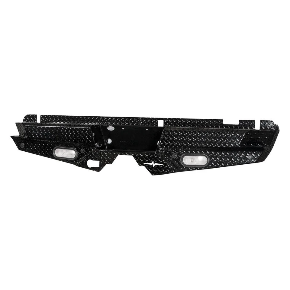 For Ford F-250 Super Duty 08-16 Bumper Diamond Series Full Width Black Powder - Imagem 3 de 4