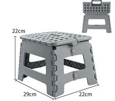 Armo® Folding Stool Step Down Footstool With Carry Handle Compact Foldable Foot