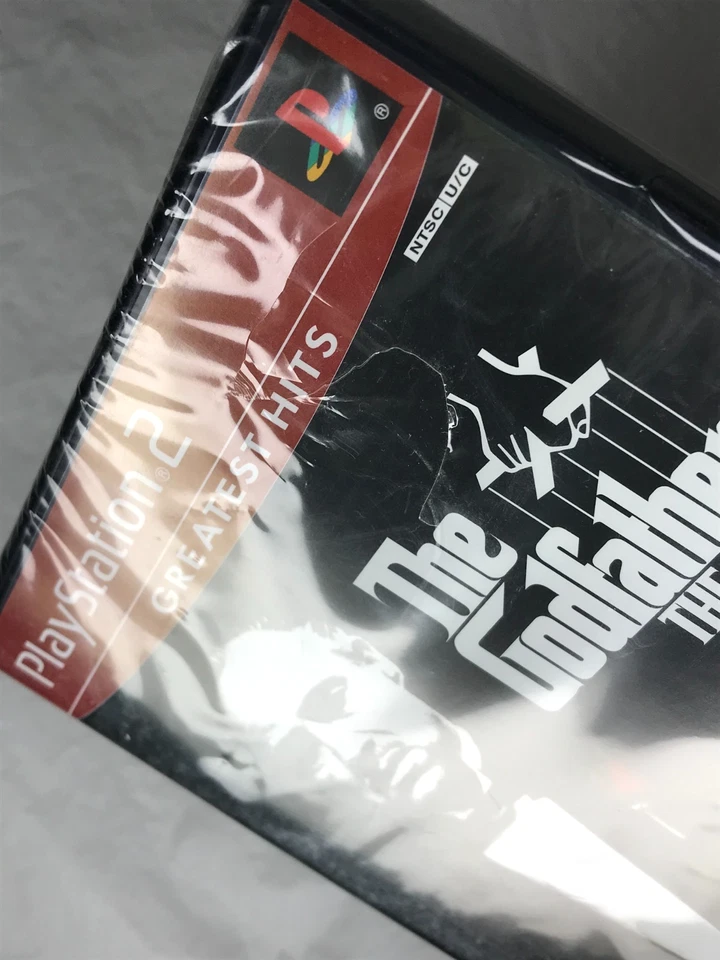 Godfather: The Game (Sony PlayStation 2, 2006 PS2) Factory Sealed small tear - Image 3 of 4