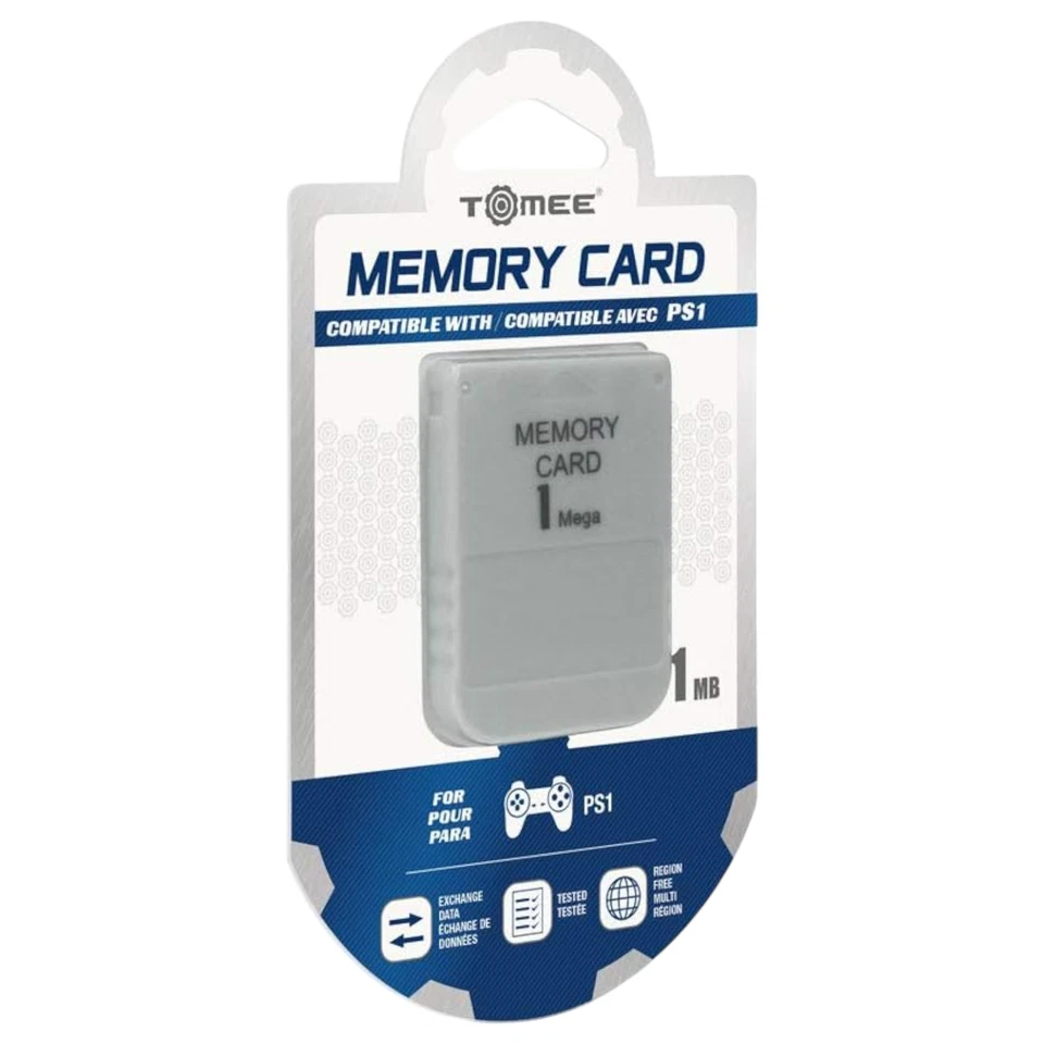Tomee 1MB Memory Card for Sony PlayStation 1 PS1 PSX - Image 2 of 3