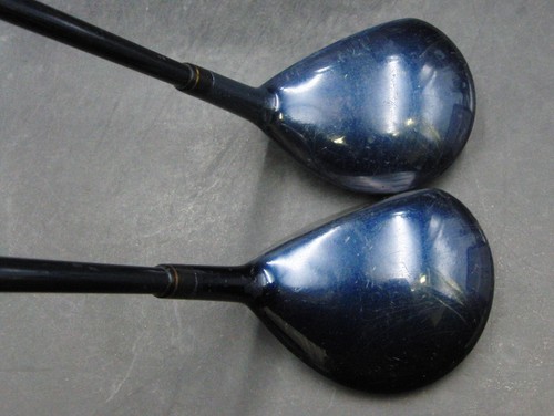 Set of 2 Maruman Verity RV2 5+7 Woods Regular Graphite Shafts Golf Pride Grips - Picture 3 of 6
