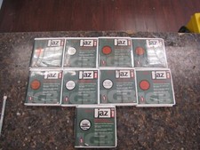 Lot of 9 Vintage Iomega Jaz 1GB MAC IBM Formatted Single Disks -Mi29