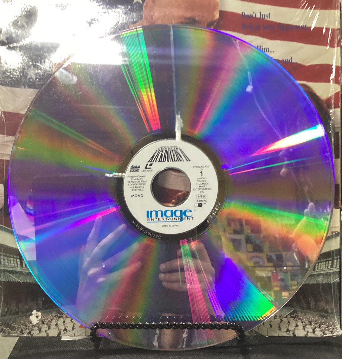 American Shaolin: King Of The Kickboxers II Laserdisc VERY