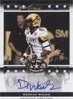 2012 Leaf U.S. Army All-American Bowl Derrick Woods #BA-DW2