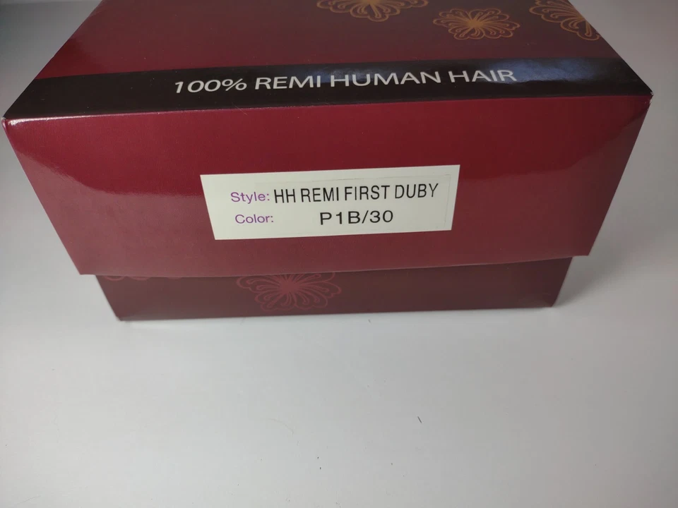 100% Remi Human Hair Wig by It's a Wig/Cap Weave Collection First Duby - P1B/30 - Image 3 of 4