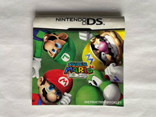 Manual , Super Mario 64 DS - Nintendo DS Instruction Booklet only pb Acceptable