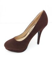 Womens Stiletto High Heel Platform Court Shoes Pumps Patent Ladies 3-8